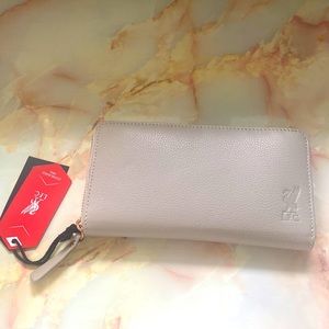 NEW leather wallet LFC